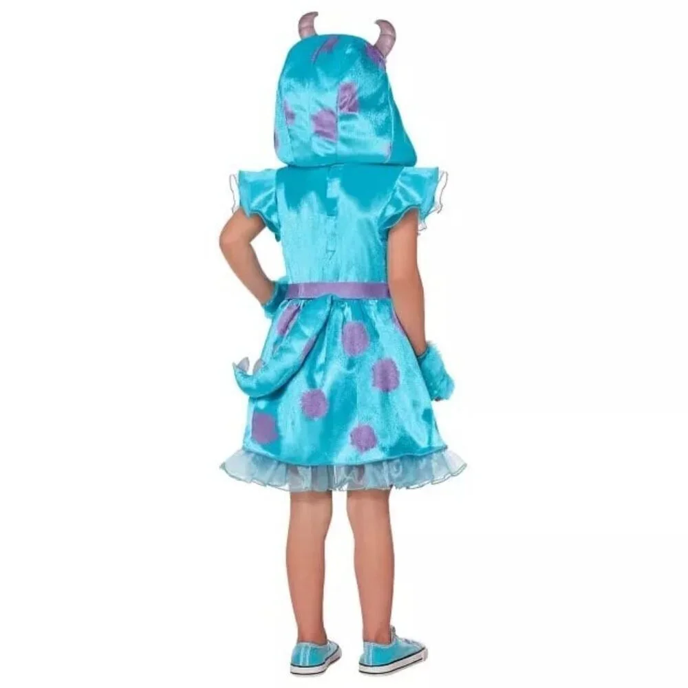 Toddler Sulley Dress Costume - Monsters Inc. Size 5-6 - Picture 2 of 8